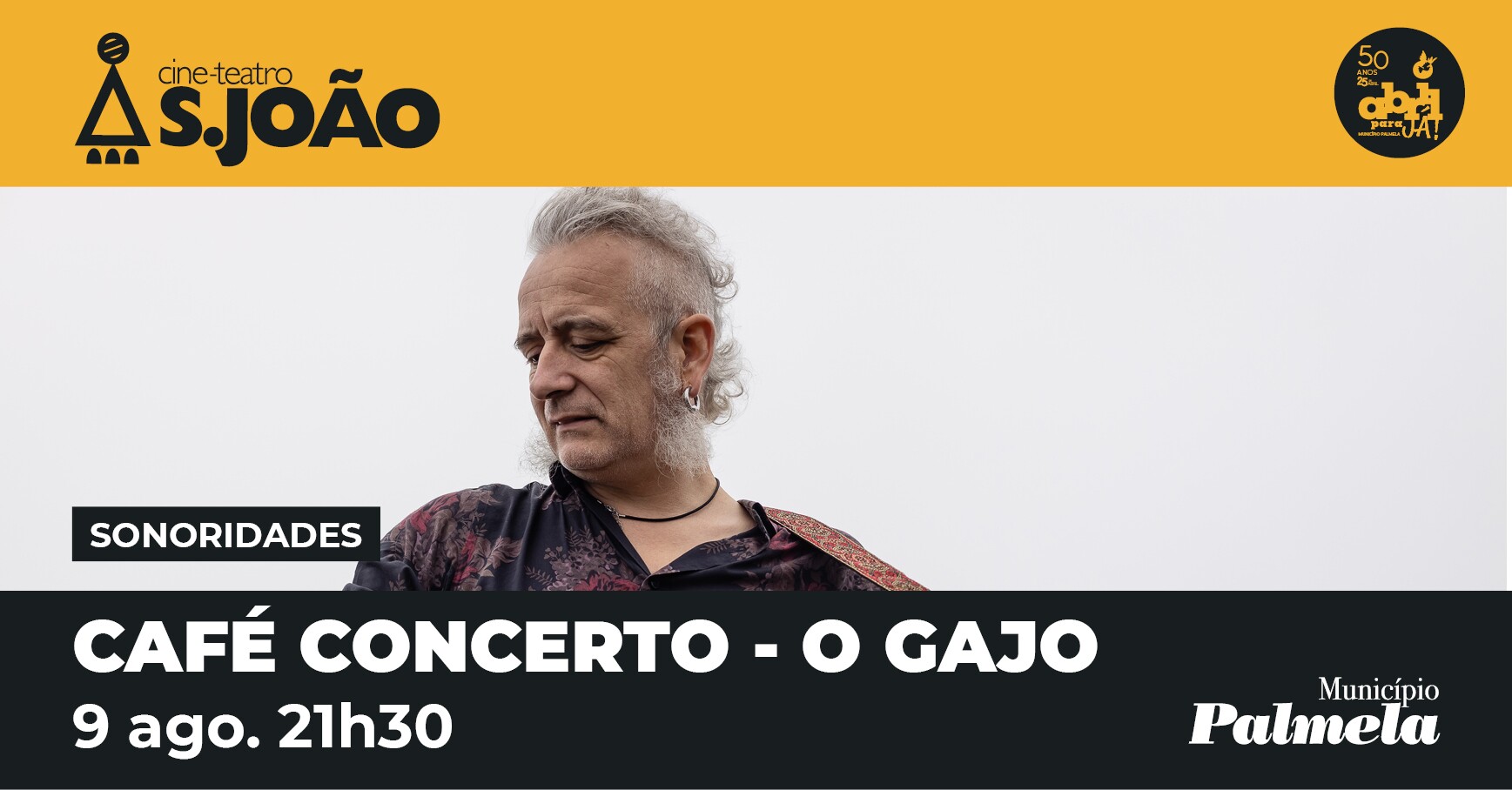 Palmela recebe Café Concerto “O Gajo” – 9 de agosto             