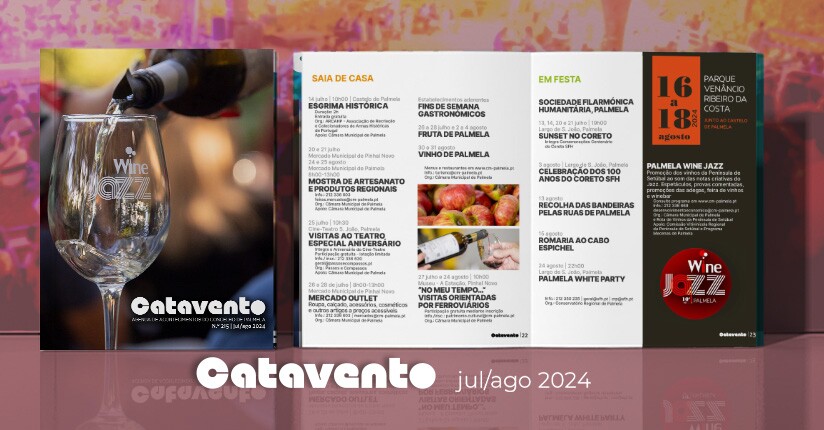 Viva o verão em Palmela com as sugestões do Catavento!