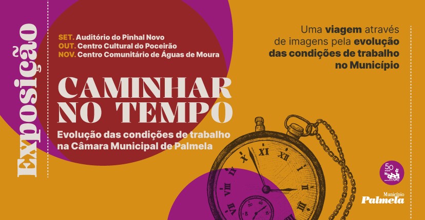 Exposição “Caminhar no Tempo” em itinerância até novembro