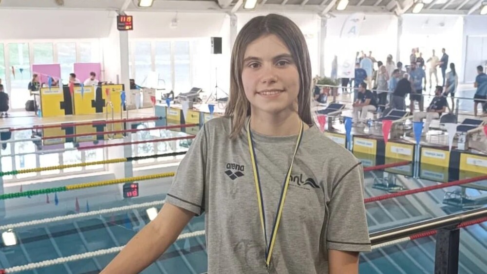 Vitória Penedo é Campeã Nacional de Natação (100 metros bruços)