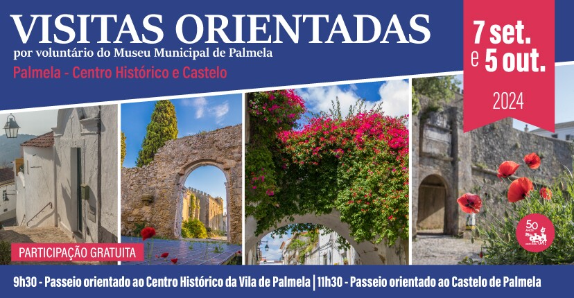 Visitas ao Centro Histórico e Castelo em set. e out. – inscreva-se!