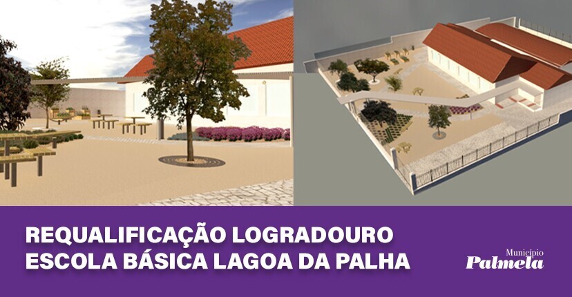  Escola Lagoa da Palha: Adjudicada obra de qualificação do logradouro
