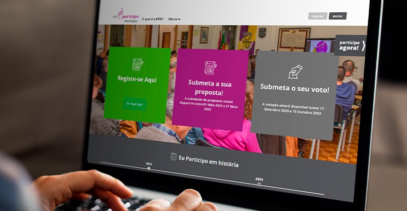 Já conhece a plataforma online “Eu Participo Munícipes”?