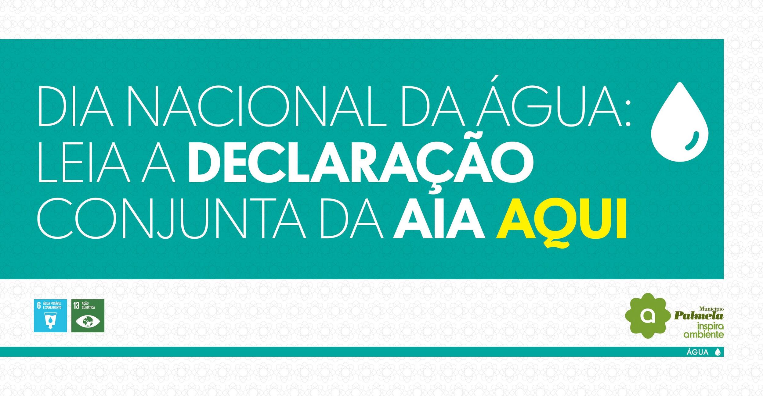 Dia Nacional da Água Palmela subscreve Declaração da AIA 