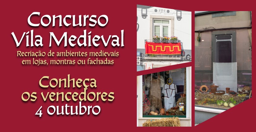 Concurso Vila Medieval: entrega de prémios a 4 outubro - conheça os vencedores!