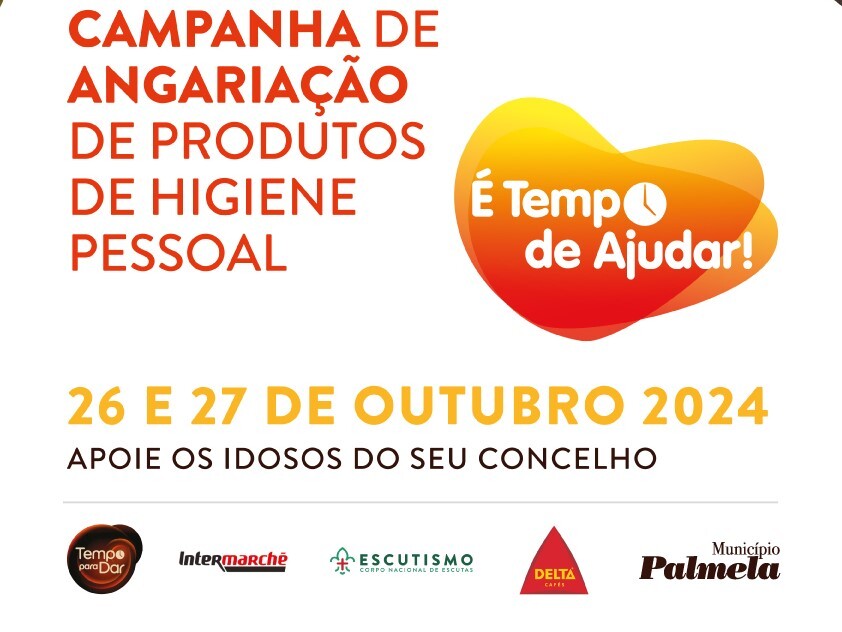 Palmela associa-se à Campanha Solidária “É Tempo de Ajudar”