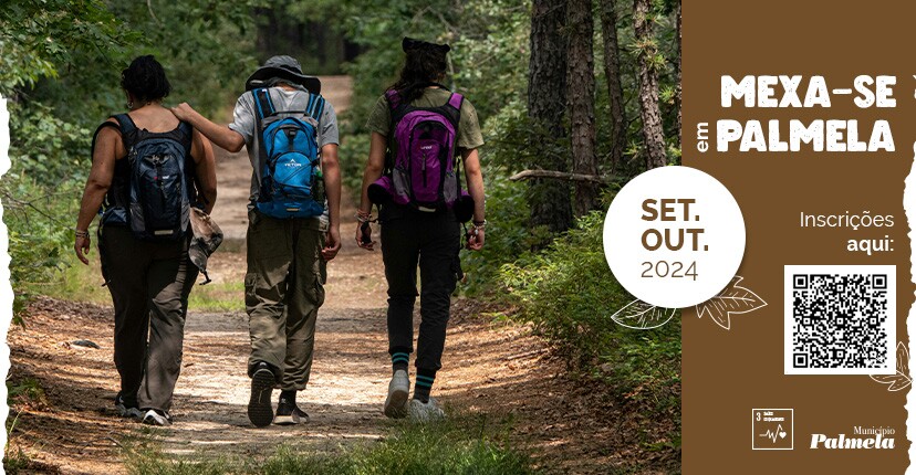 Nova caminhada “Mexa-se em Palmela” – inscreva-se até 11 de outubro!