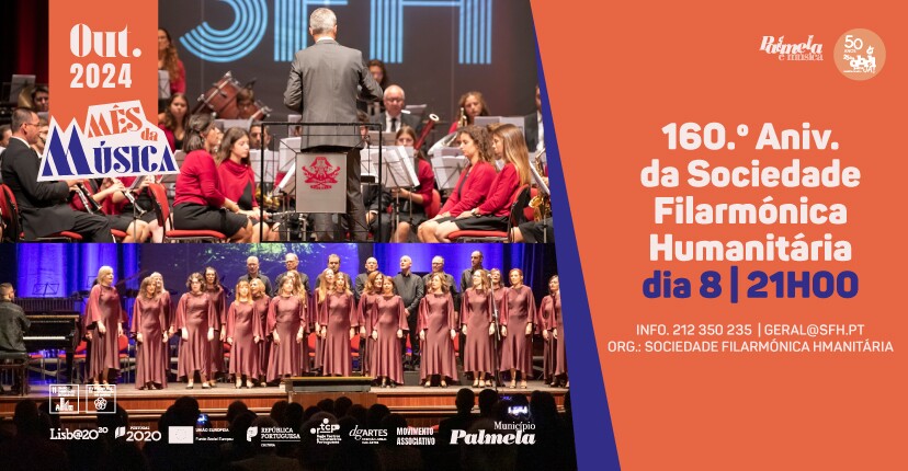 Mês da Música: Município felicita Humanitária pelo 160.º aniversário da coletividade