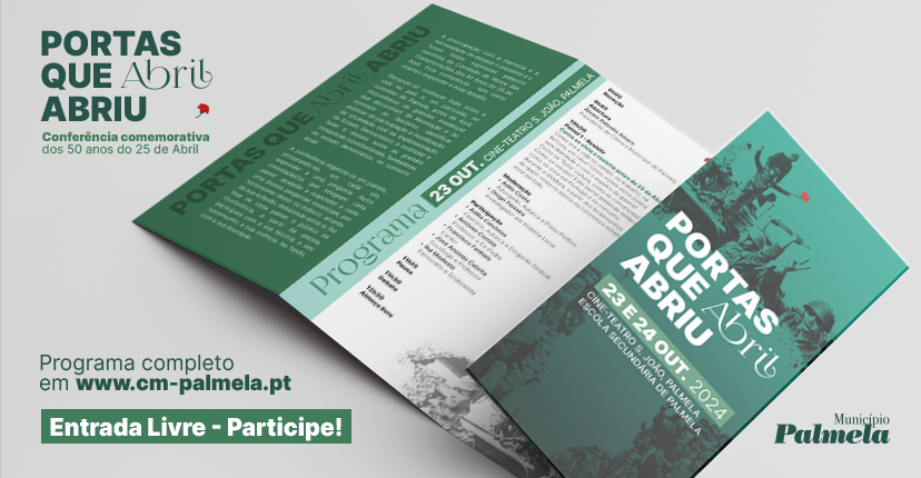 Conferência “Portas que Abril Abriu” – 23 e 24 out. - consulte o programa aqui e participe! 