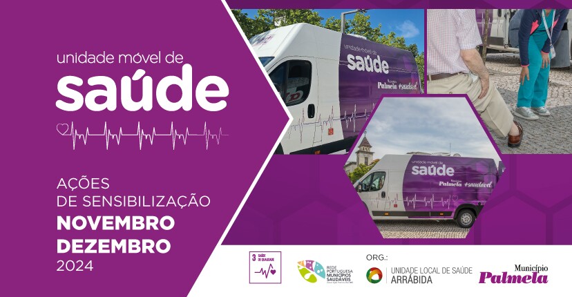 Unidade Móvel de Saúde – ações gratuitas em novembro/dezembro!