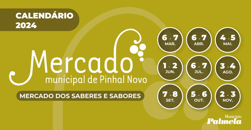 “Mercado dos Saberes e Sabores”: visite a última edição do ano!