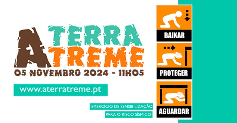 “A Terra Treme”: participe no exercício e saiba como se proteger em caso de sismo!