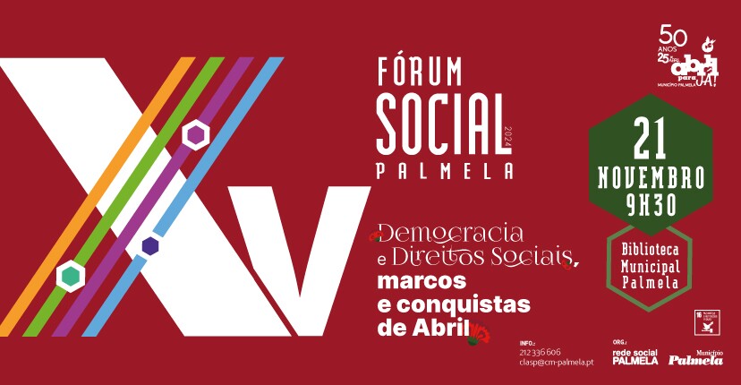 Fórum Social Palmela reflete sobre Democracia e Direitos Sociais - Inscreva-se!