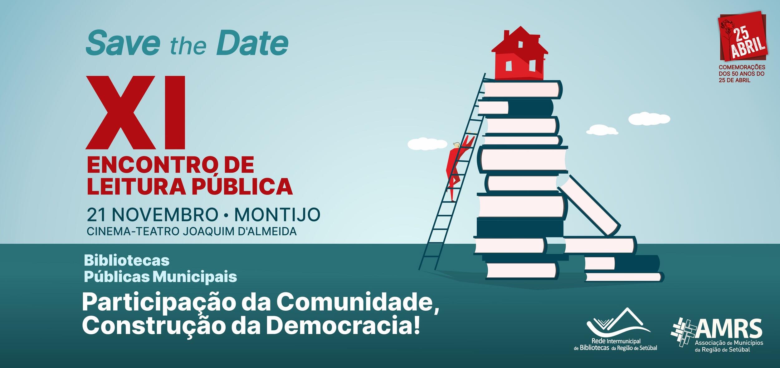 Palmela participa no XI Encontro da Leitura Pública – inscrições até 15 de nov.!