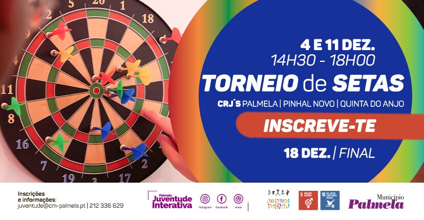 Participa no Torneio de Setas nos CRJ’s!