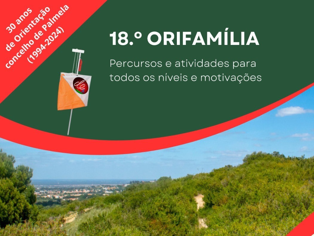 18.º Orifamília: inscreva-se até 21 nov. no percurso pedestre!