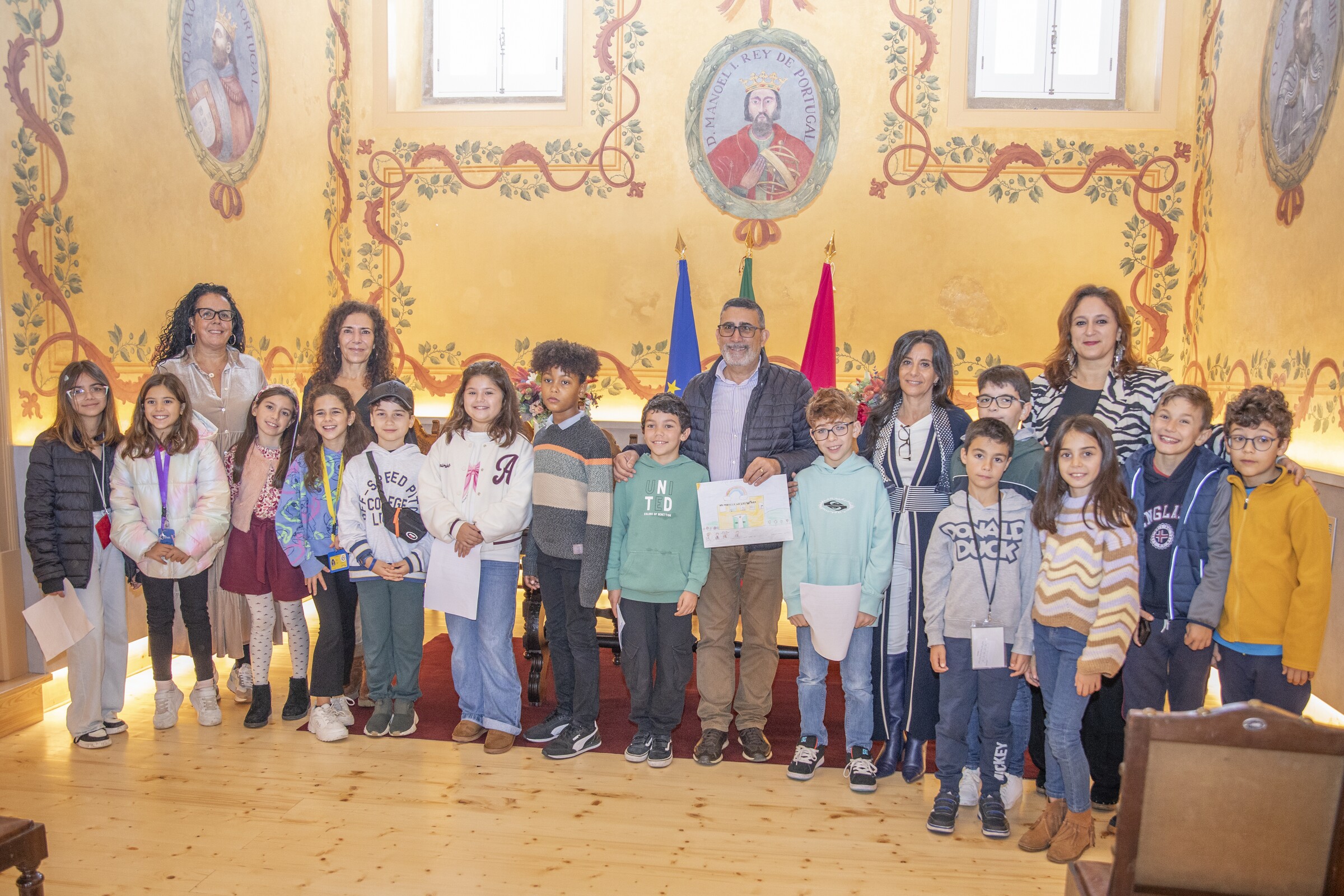 “CicloExpresso”: Presidente recebeu crianças da EB Matos Fortuna e garante continuidade deste pro...