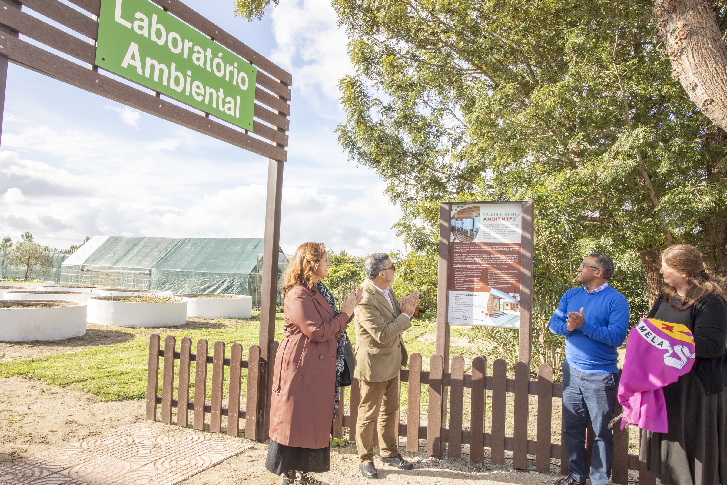 Escola José Saramago inaugurou Laboratório Ambiental - projeto único no país promove sucesso escolar