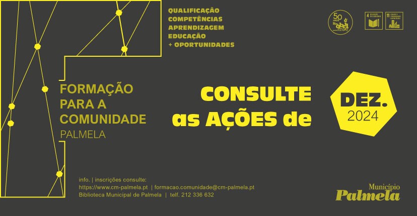 “Formação para a Comunidade”: participe nas ações de dezembro!