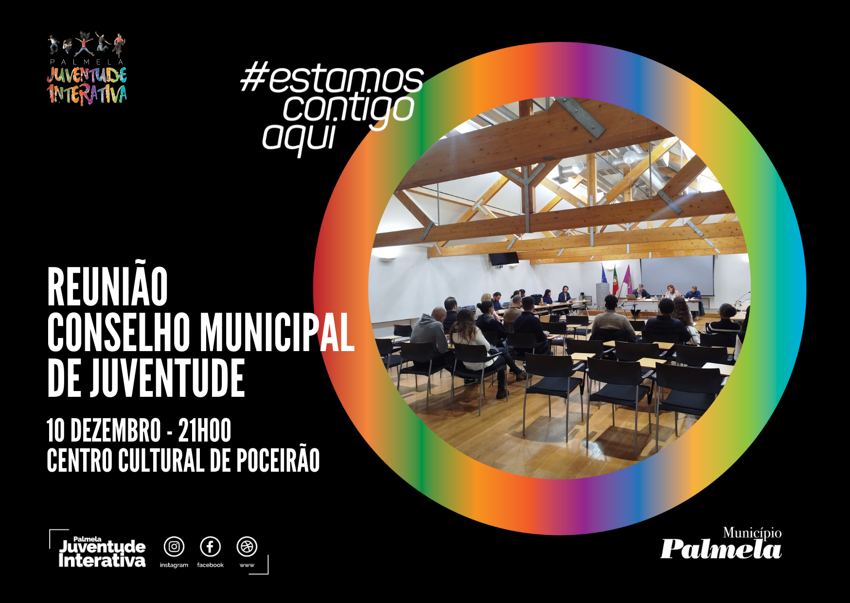 Reunião do Conselho Municipal de Juventude a 10 de dezembro - Poceirão