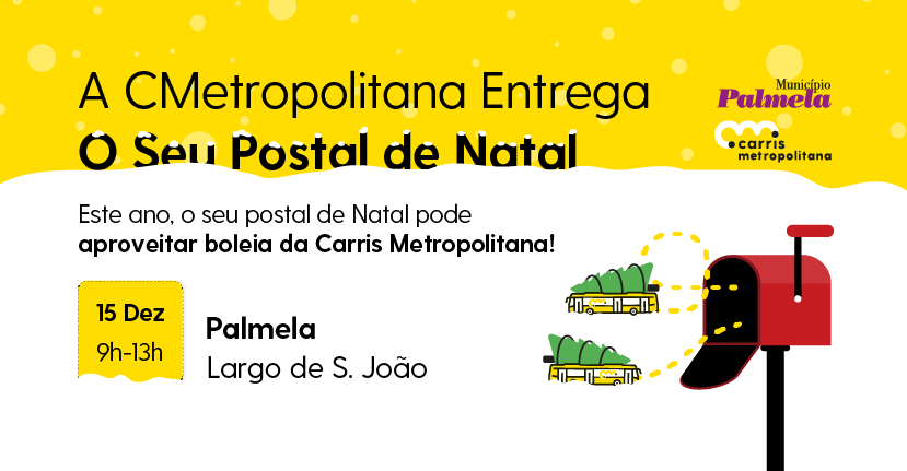 Carris Metropolitana entrega o seu postal de Natal!