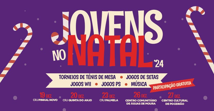 “Jovens no Natal” com participação gratuita! - 19 a 27 dez.