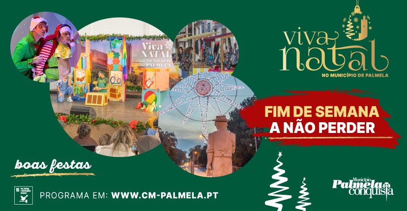 Viva o Natal em Palmela: saiba o que não pode perder este fim de semana!