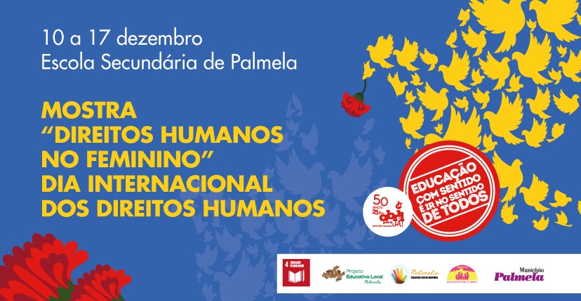 Mostra “Direitos Humanos no Feminino” - visite na Escola Secundária de Palmela
