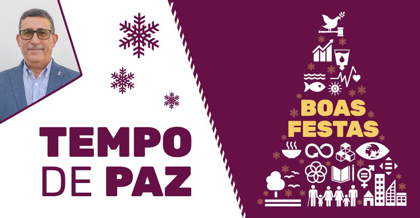 O Presidente do Município de Palmela deseja-lhe Boas Festas! 