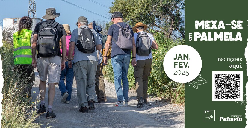 Comece o ano em boa forma com as Caminhadas “Mexa-se em Palmela”!