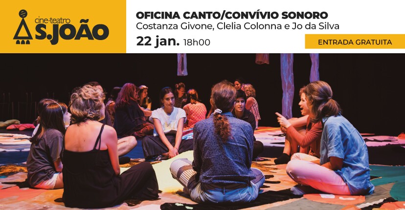 Oficina de Canto em Palmela – entrada gratuita!