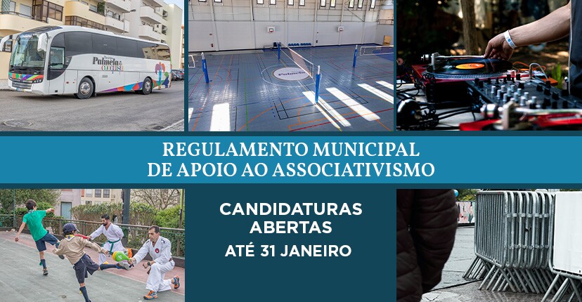 Candidaturas a apoio ao associativismo até 31 janeiro