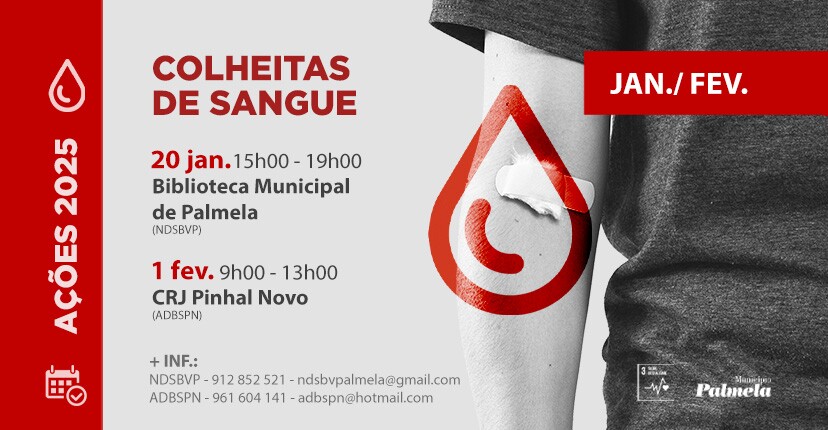 Colheitas de sangue: conheça as próximas datas e participe