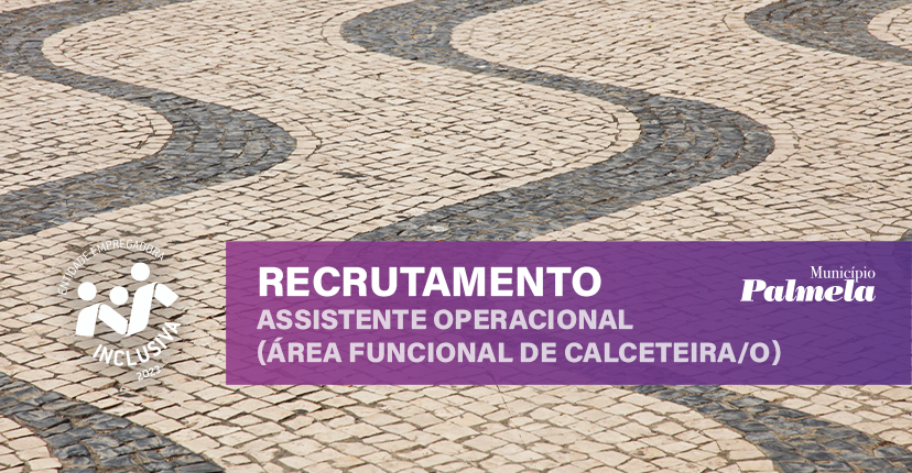Município recruta Calceteira/o: candidate-se até 11 fevereiro