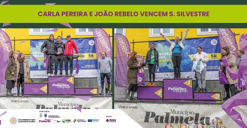 João Rebelo e Carla Pereira vencem “São Silvestre Trilhos de Marateca” 