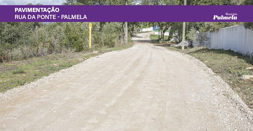 Pavimentação da Rua da Ponte/Palmela em concurso