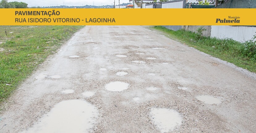 Pavimentação da Rua Isidoro Vitorino/Lagoinha - concurso a decorrer