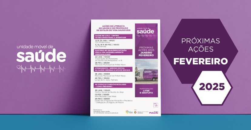 Unidade Móvel de Saúde percorre concelho em fevereiro com novas ações