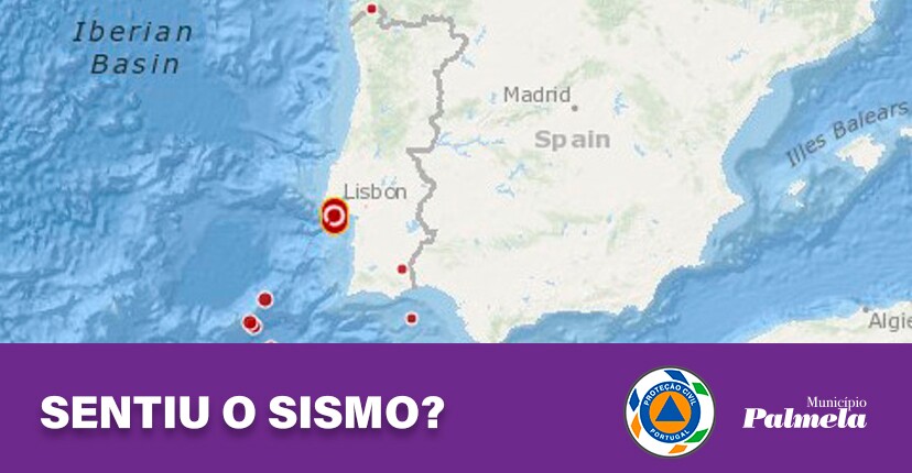 Sismo de 4,7 sentido no Concelho de Palmela
