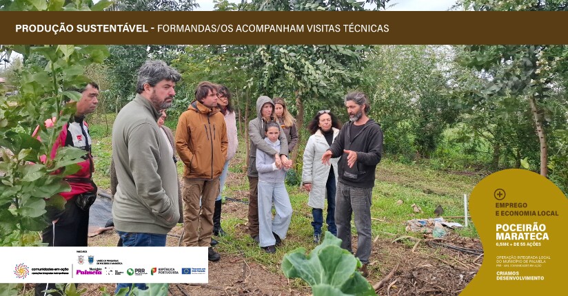 Produção Sustentável: ação proporciona visitas técnicas às/aos formandas/os