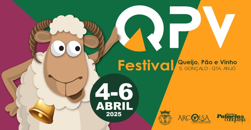 Festival Queijo, Pão e Vinho de 4 a 6 abril - marque já na agenda!