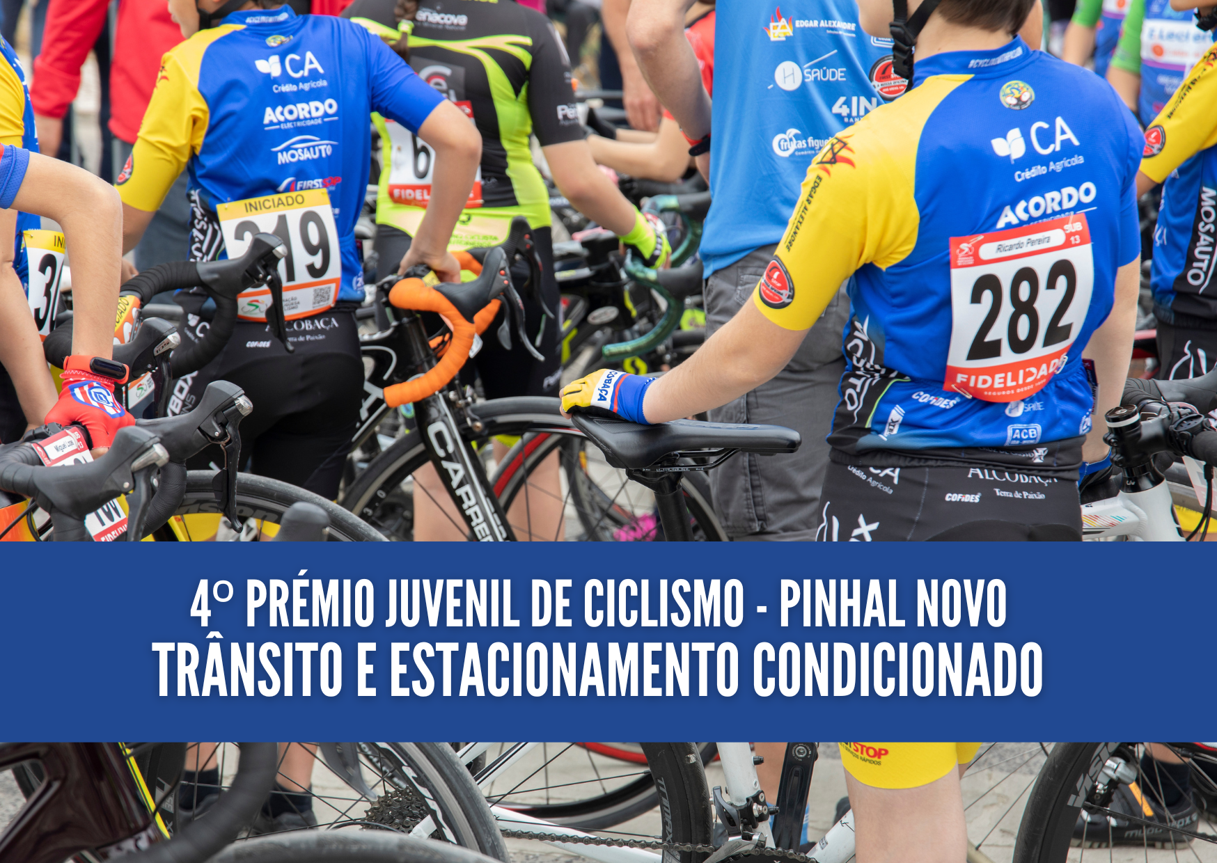 4.º Prémio Juvenil de Ciclismo: trânsito condicionado na vila de Pinhal Novo
