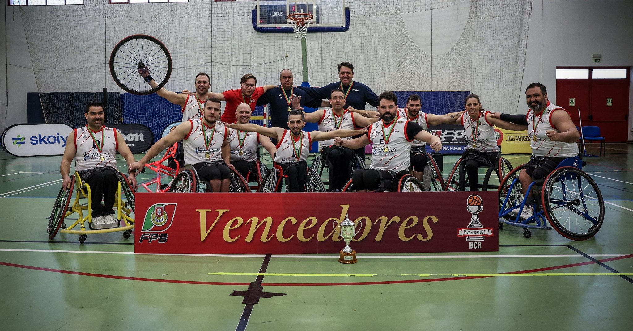 APD Braga vence Taça de Portugal de Basquetebol em Cadeira de Rodas em Pinhal Novo