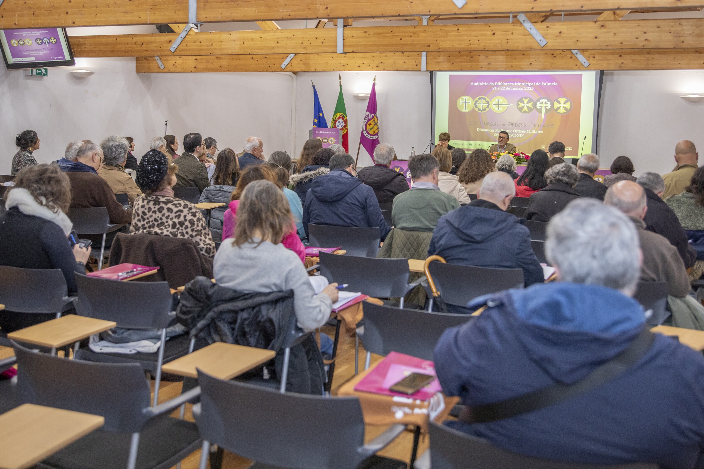 Curso sobre Ordens Militares juntou mais de uma centena de participantes em Palmela