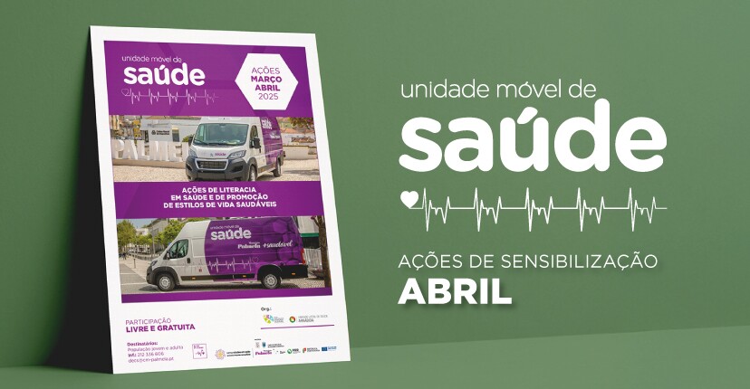Unidade Móvel de Saúde: participe nas ações de abril!
