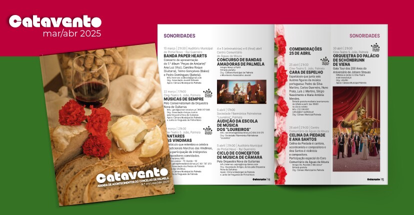 Catavento: sugestões para o mês de abril