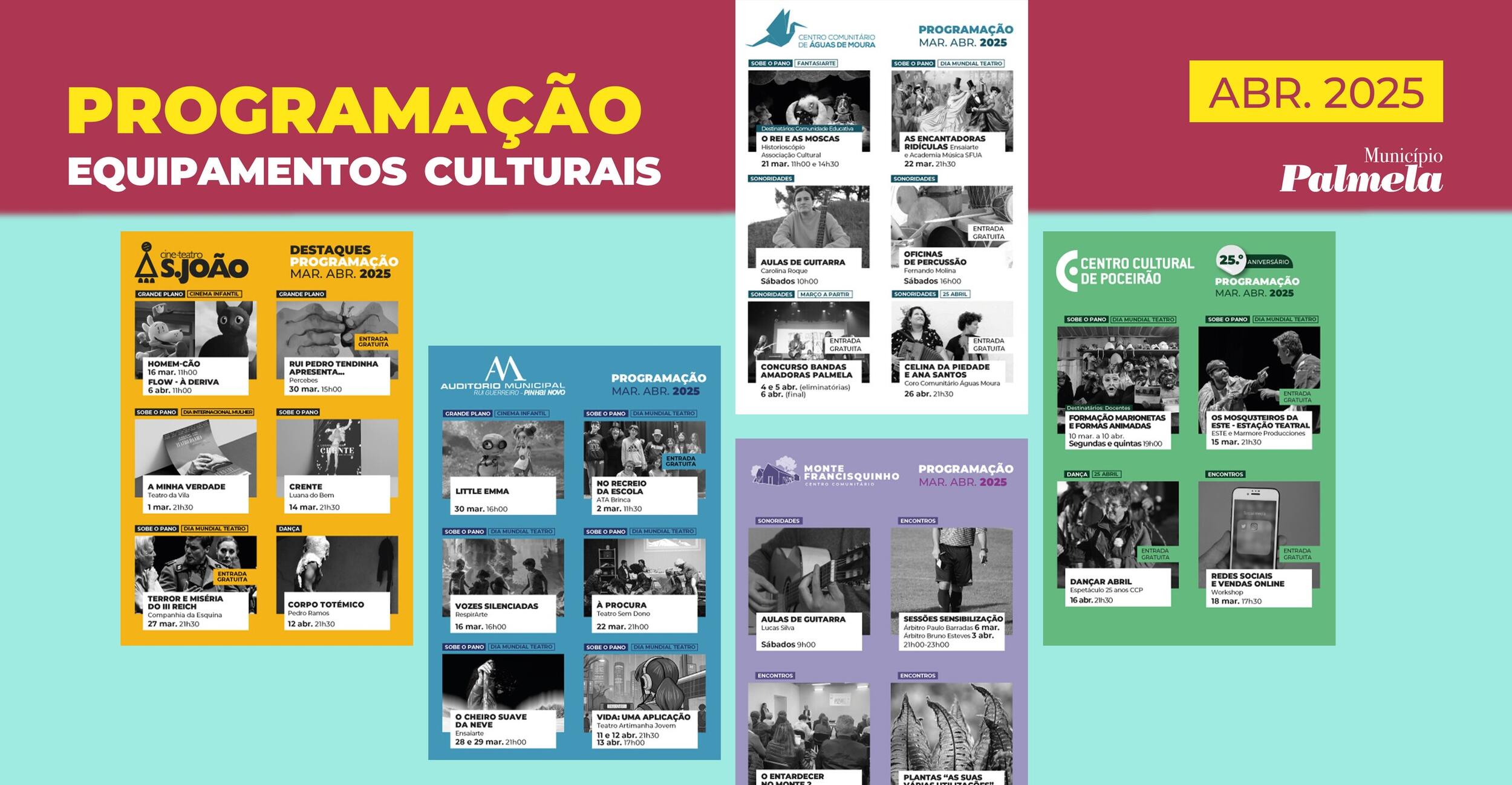 Equipamentos culturais: comemorações do 25 de Abril em destaque