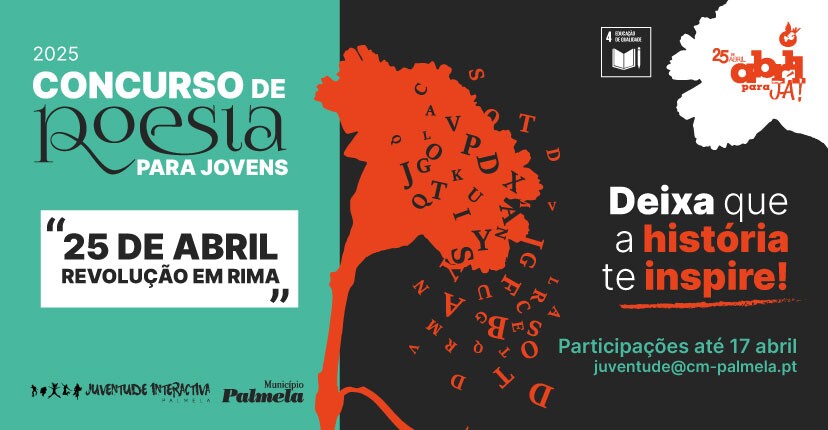Concurso de Poesia para Jovens “Revolução em Rima”- participa!