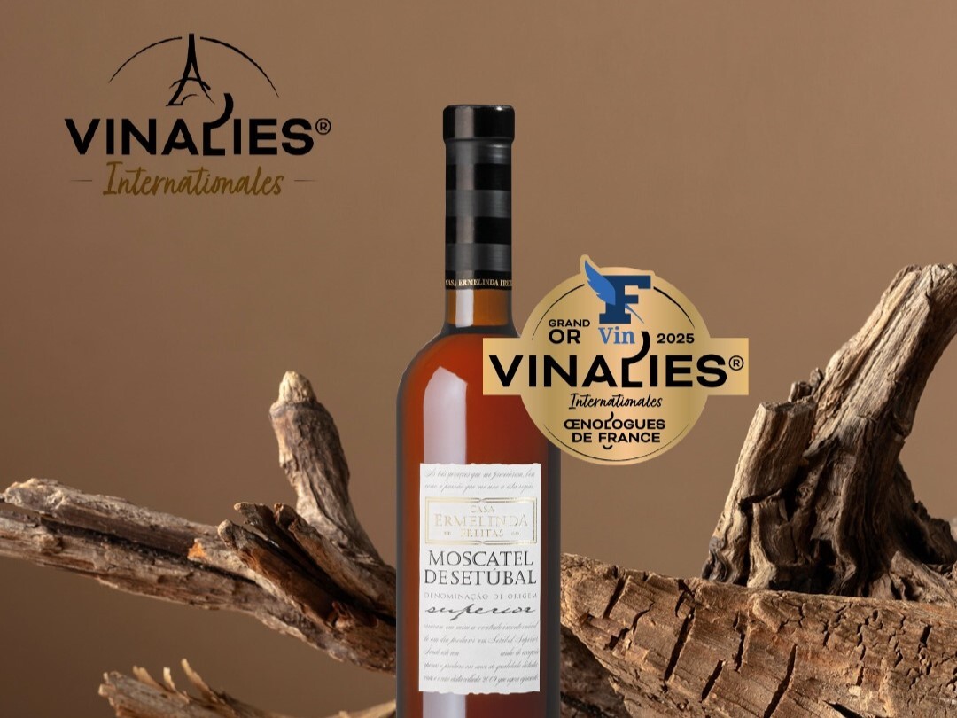 Casa Ermelinda Freitas distinguida com Ouro e Prata no Vinalies Internationales