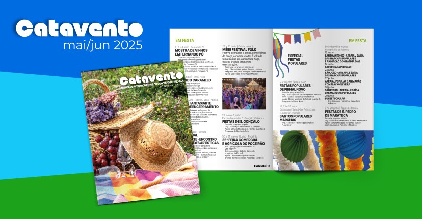 Catavento maio/junho: verão à porta com festas, cultura, desporto e lazer!